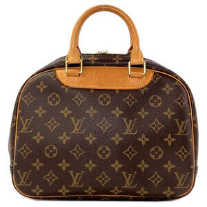 Louis Vuitton Trouville Tote Bag Monogram Canvas Brown